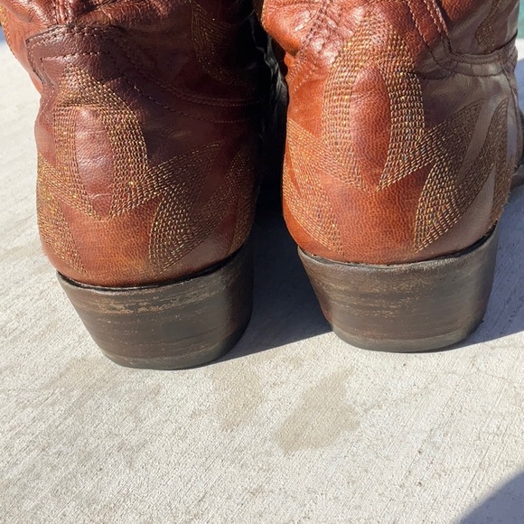 Old Gringo Gold Shimmer Boots Size 9 - Picture 11 of 14